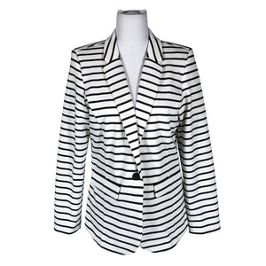 Unisex Fransa - Dressikangast jakk, suurus 40 - Valge (1)