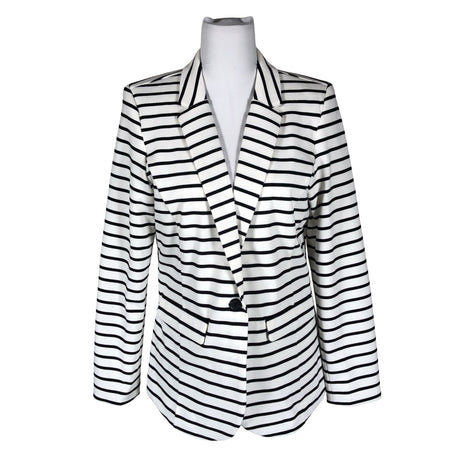 Unisex Fransa - Dressikangast jakk, suurus 40 - Valge ()