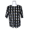 Unisex Sisley - Lühikeste käistega pluus, suurus 36 - Sinine ()