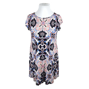 Unisex Wallis - Trikotaažist kleit, suurus 44 - Sinine (1)
