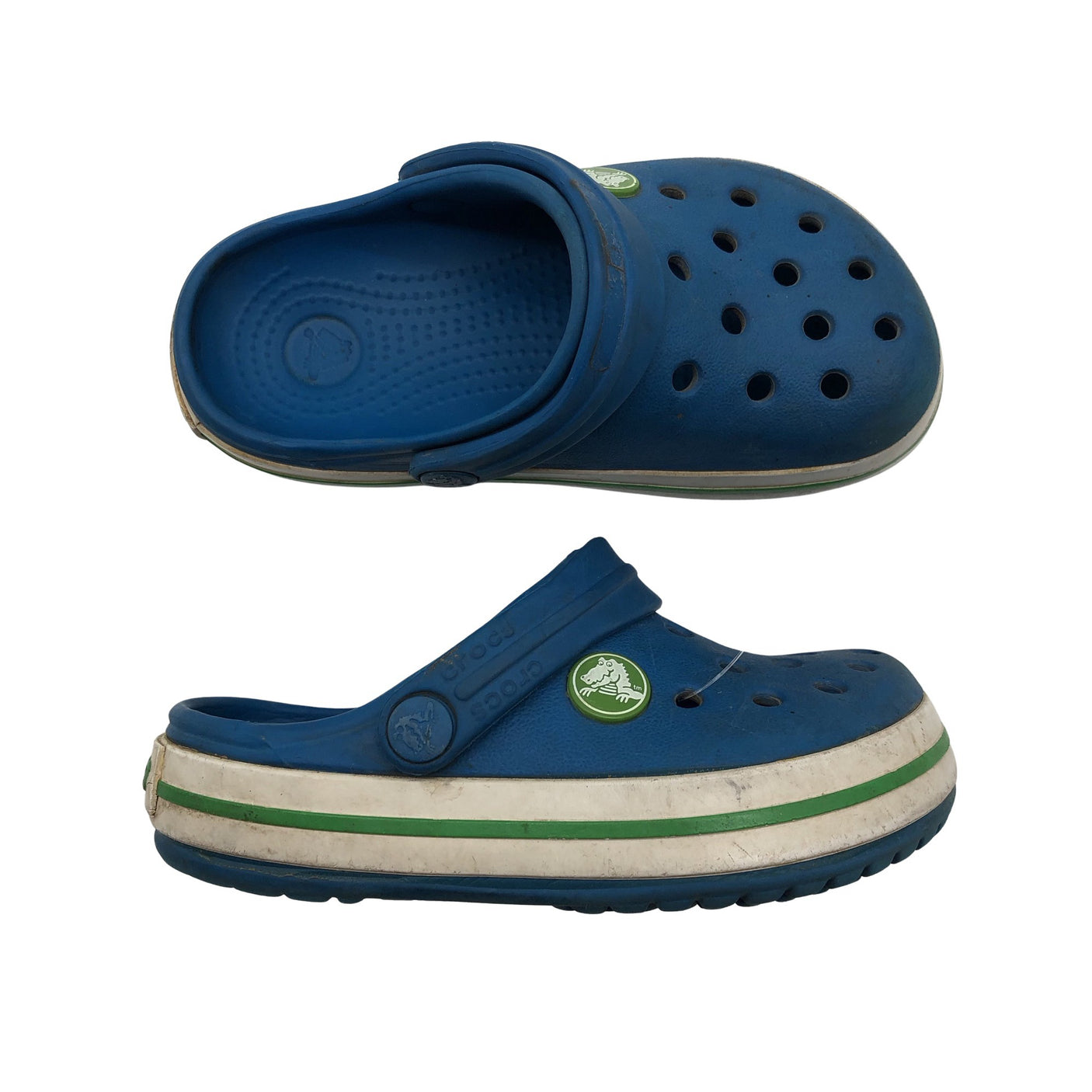 Unisex Crocs - Lahtise kannaga jalanõud, suurus 25 - Sinine (1)