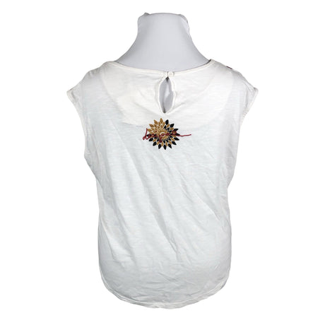 Unisex Desigual - Topp, suurus 42 - Valge (2)
