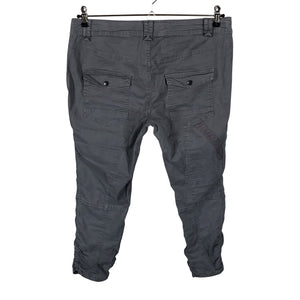 Unisex Zizzi - Mittevenivad püksid, suurus 42 - Hall (2)