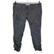 Unisex Zizzi - Mittevenivad püksid, suurus 42 - Hall ()