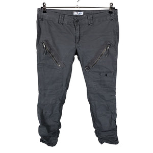 Unisex Zizzi - Mittevenivad püksid, suurus 42 - Hall (1)