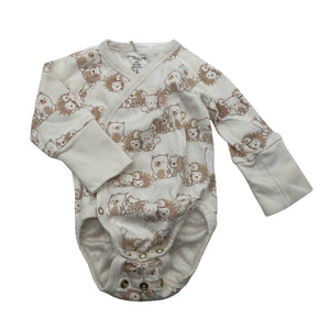 Unisex Polarn O. Pyret - Bodi, suurus 44 - 50 - Valge (1)