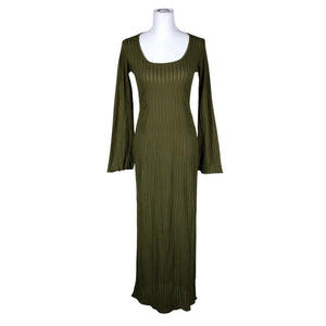 Unisex Guaja - Trikotaažist kleit, suurus 40 - Roheline (1)