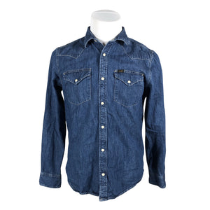 Unisex Lee - Teksasärk, suurus M - Sinine (1)