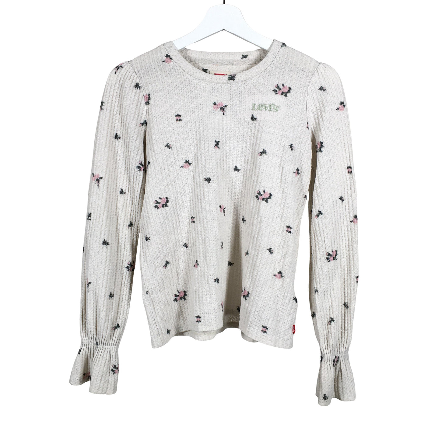 Unisex Levi's - Trikotaažist pluus, suurus 152 - 158 - Looduslik valge (1)