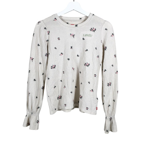 Unisex Levi's - Trikotaažist pluus, suurus 152 - 158 - Looduslik valge ()