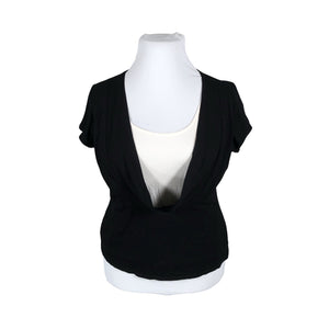 Unisex BHs - T-särk, suurus 44 - Must (1)