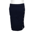 Unisex Lindex - Kootud seelik, suurus 44 - Sinine ()