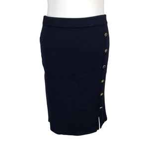 Unisex Lindex - Kootud seelik, suurus 44 - Sinine (1)