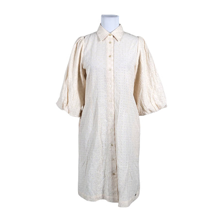 Unisex Elton - Mitteveniv kleit, suurus 38 - Beige ()