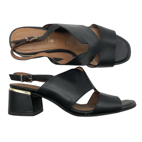 Unisex Tamaris - Kontsaga rihmikud, suurus 41 - Must ()