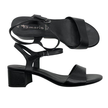 Unisex Tamaris - Kontsaga rihmikud, suurus 41 - Must ()