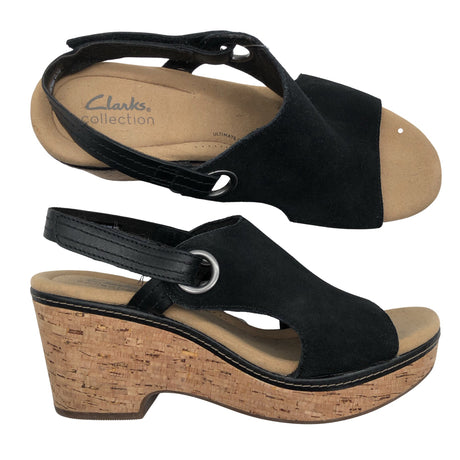 Unisex Clarks - Kiilkontsaga rihmikud, suurus 41 - Must ()