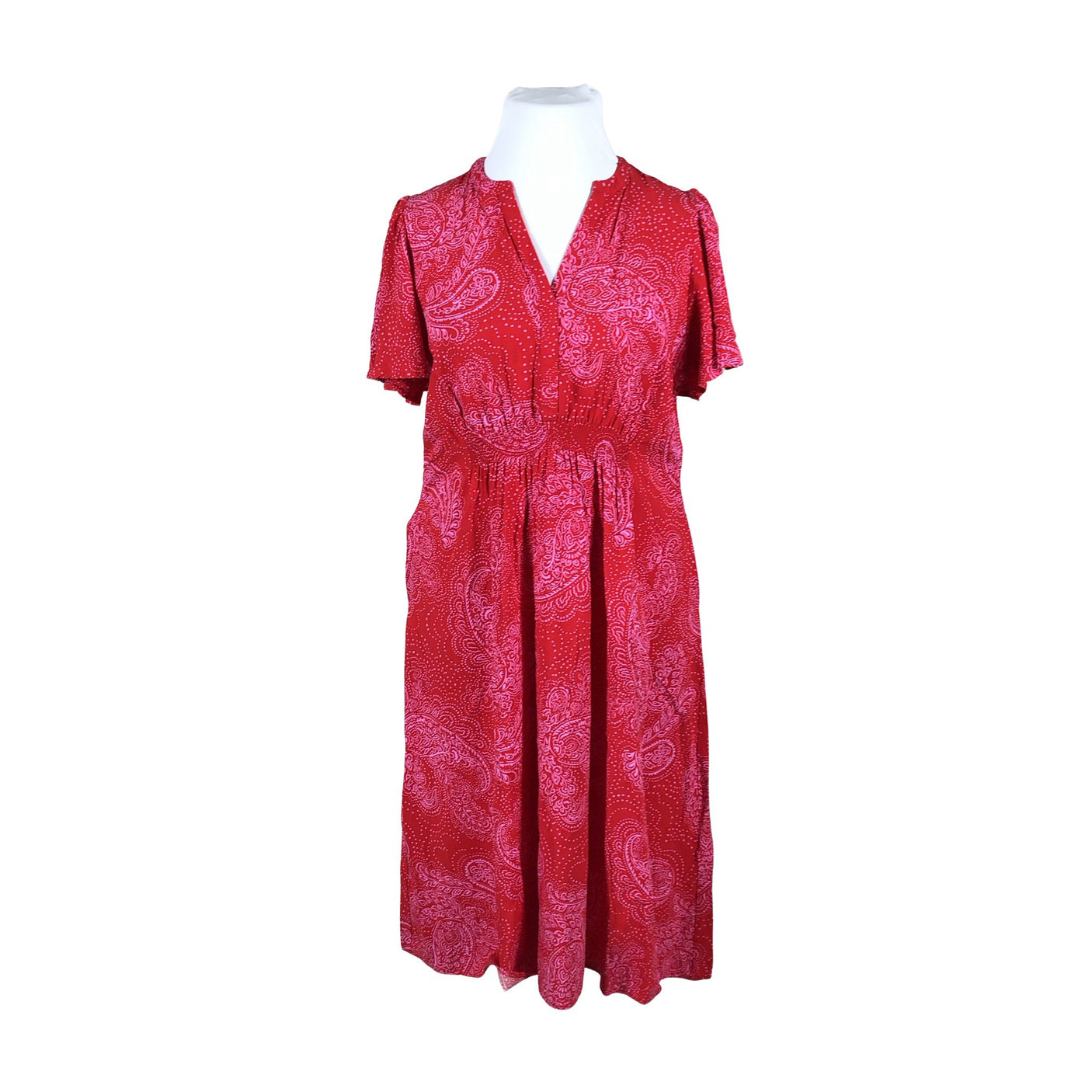 Unisex Culture - Mitteveniv kleit, suurus 44 - Punane (1)