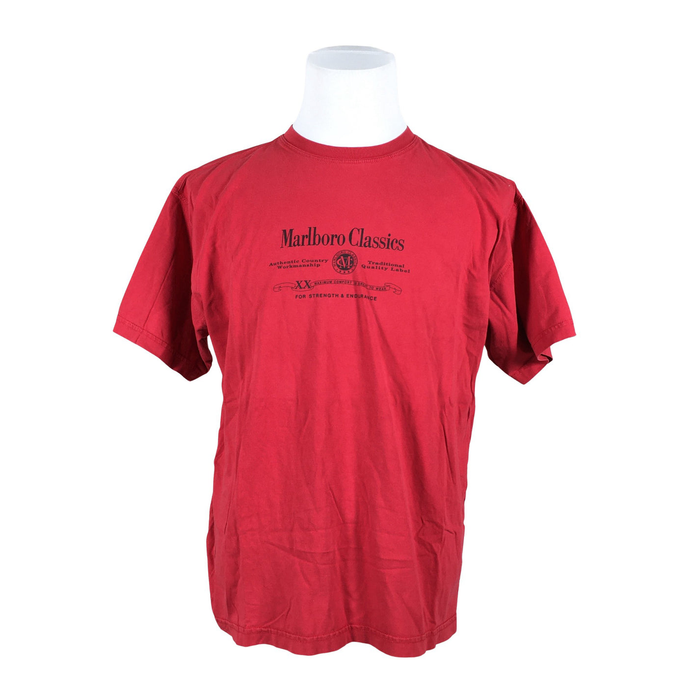 Unisex Marlboro Classics - T-särk, suurus L - Punane (1)