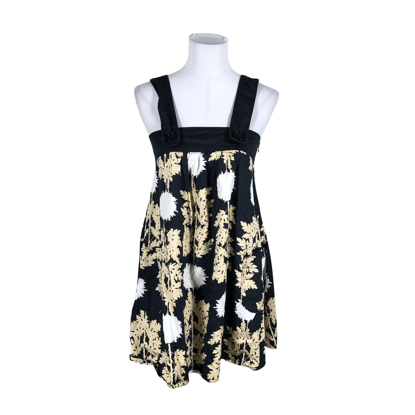 Unisex Marimekko - Mitteveniv tuunika, suurus 36 - Must (1)