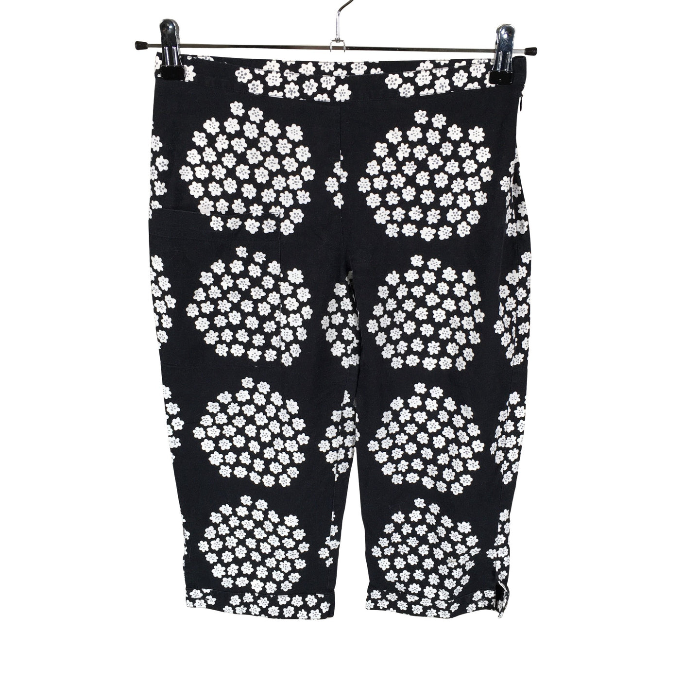Unisex Marimekko - Mittevenivad poolpikad püksid, suurus 34 - Must (1)