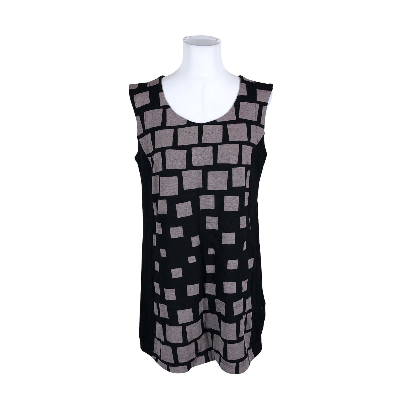 Unisex Aino - Trikotaažist tuunika, suurus 36 - Must (1)