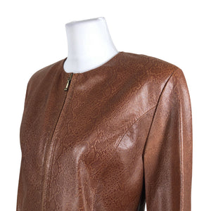 Unisex Friitala - Nahktagi, suurus 40 - Pruun (2)
