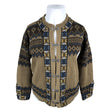 Unisex Nordstrikk - Kardigan, suurus 44 - Pruun ()