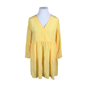 Unisex R-collection - Mitteveniv kleit, suurus 42 - Kollane (1)