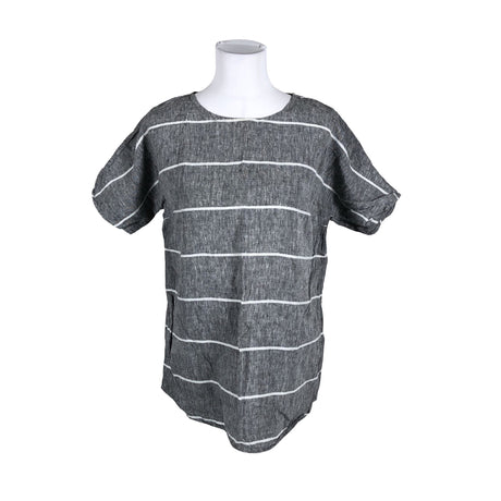 Unisex Ritva Falla - Lühikeste käistega pluus, suurus 36 - Hall ()
