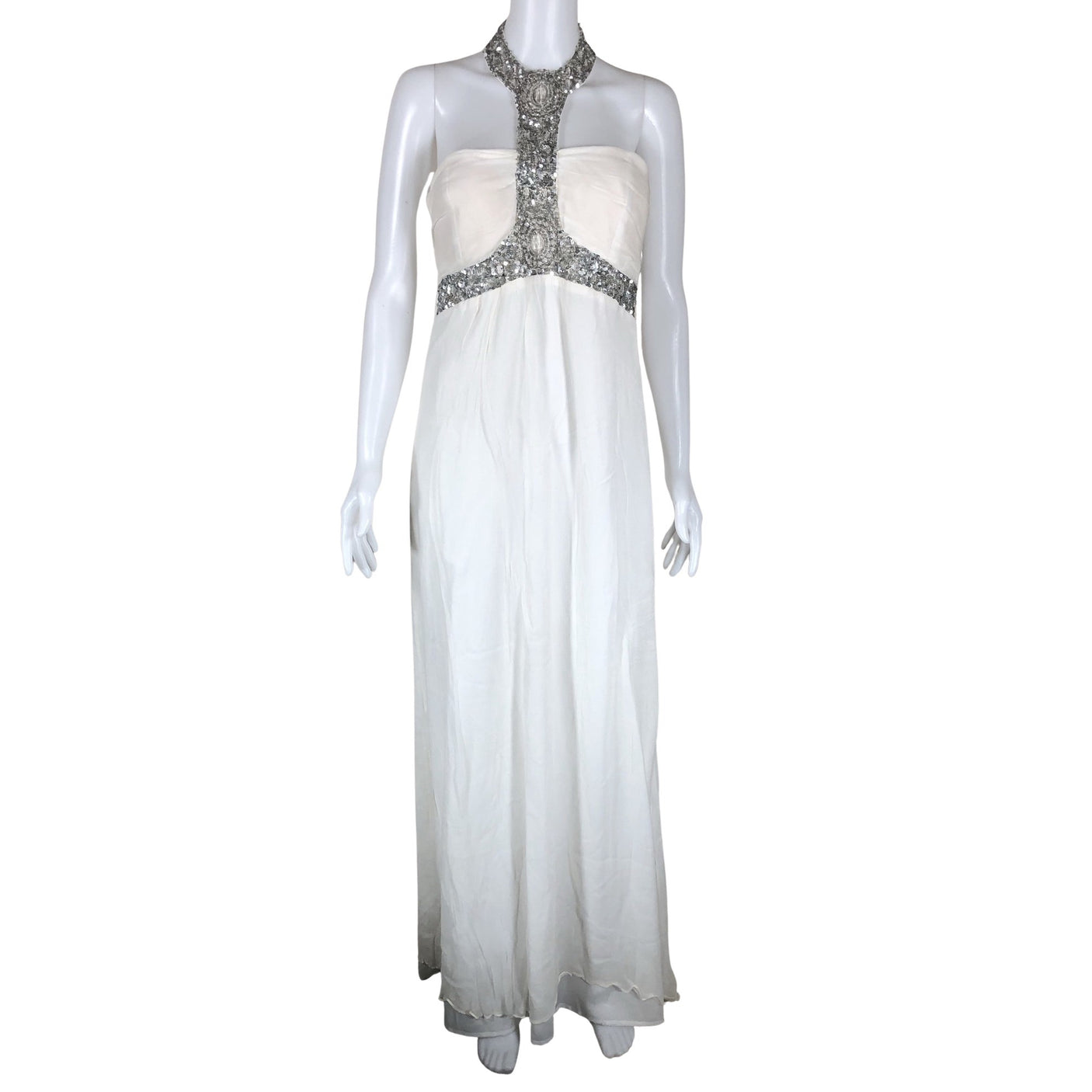 Unisex Long Tall Sally - Pidulik kleit, suurus 36 - Valge (1)