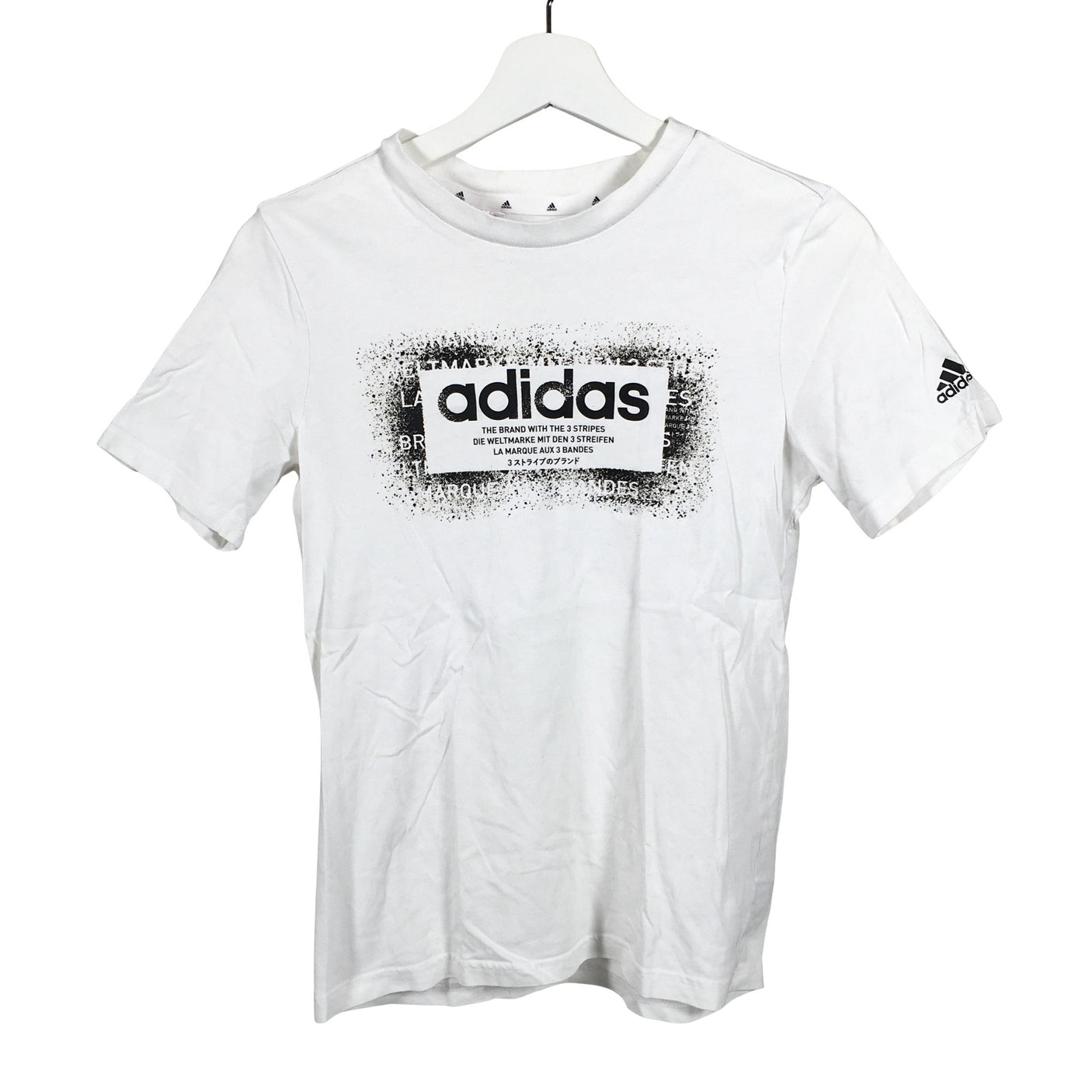 Unisex Adidas - T-särk, suurus 146 - 152 - Valge (1)