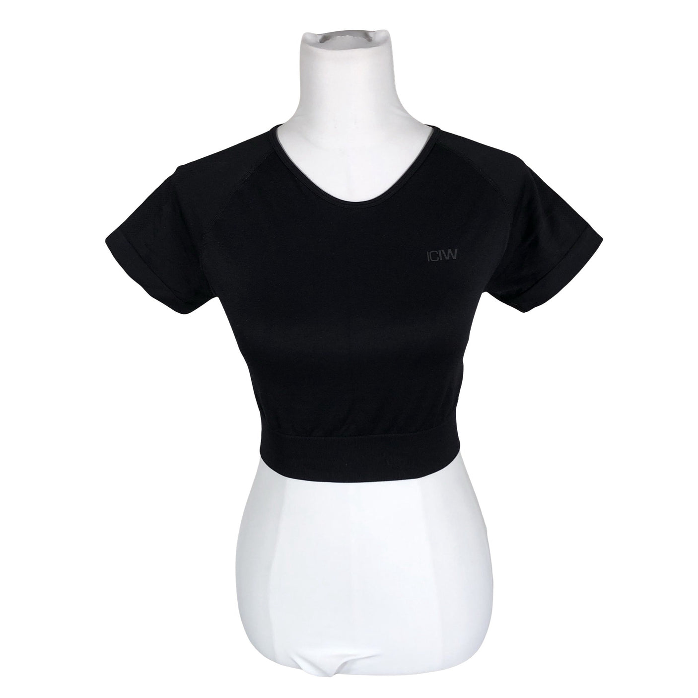 Unisex ICIW – Icaniwill - Spordisärk, lühikesed käised, suurus 38 - Must (1)