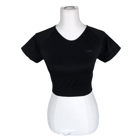 Unisex ICIW – Icaniwill - Spordisärk, lühikesed käised, suurus 38 - Must ()