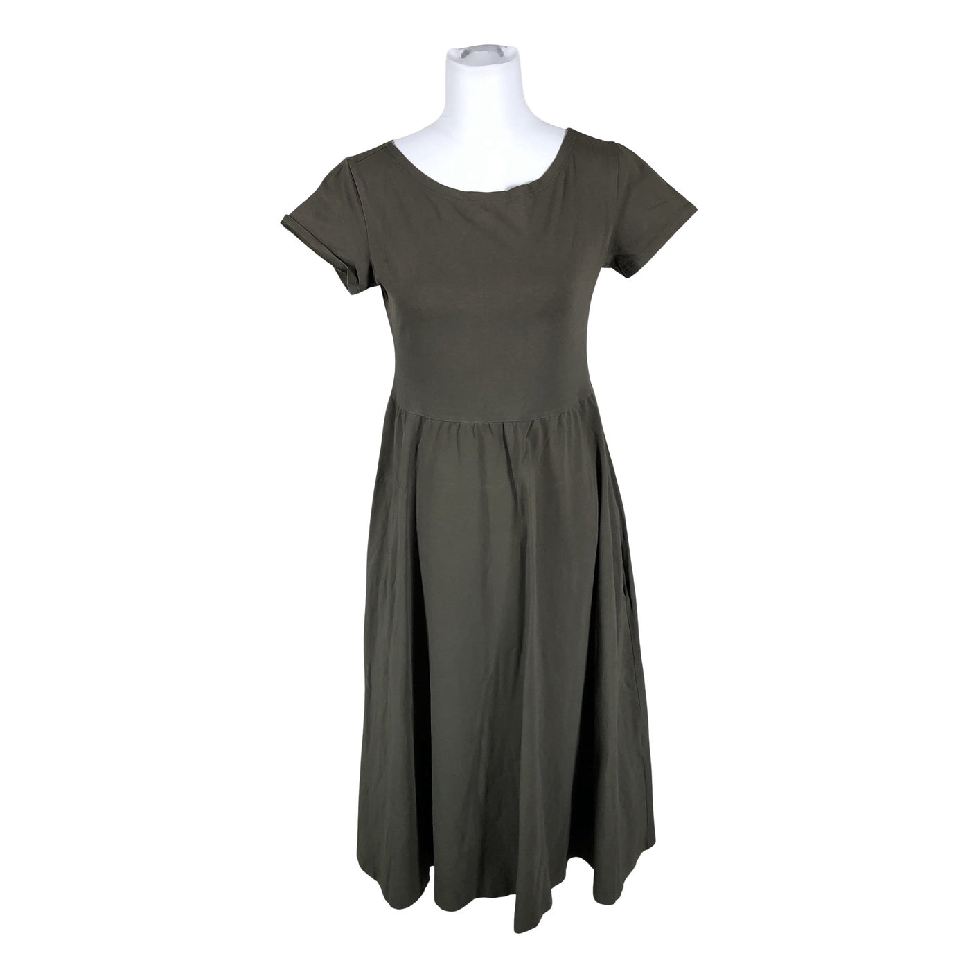 Unisex MariMari - Trikotaažist kleit, suurus 38 - Roheline (1)