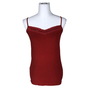 Unisex Esprit - Trikotaažist topp, suurus 38 - Punane (1)