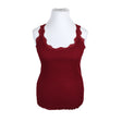 Unisex Rosemunde - Trikotaažist topp, suurus 42 - Veinipunane ()