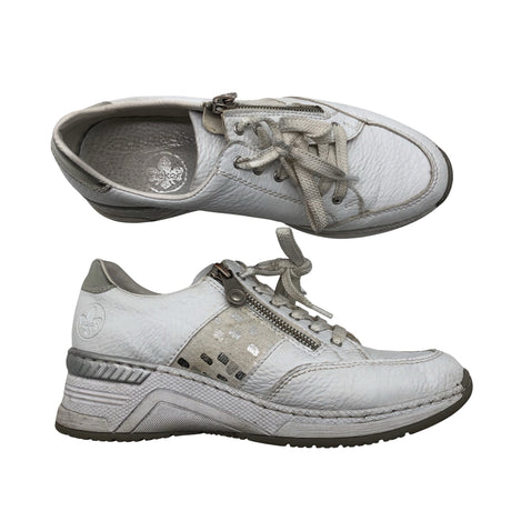 Unisex Rieker - Tossud, suurus 38 - Valge ()