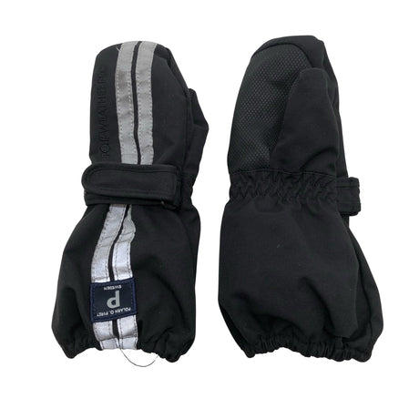 Unisex Polarn O. Pyret - Kevad-/sügiskindad, suurus 1 - 2 vuotta - Must ()