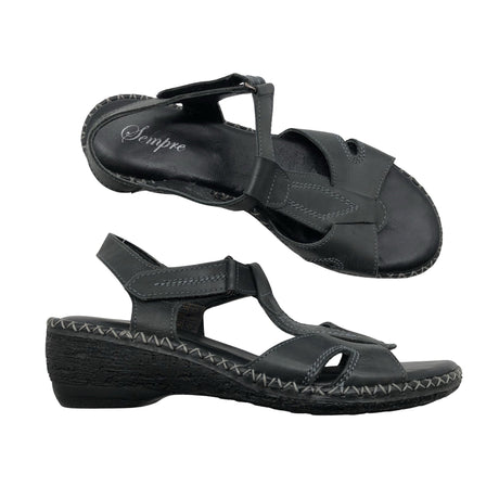 Unisex Sempre - Rihmikud, suurus 39 - Must ()