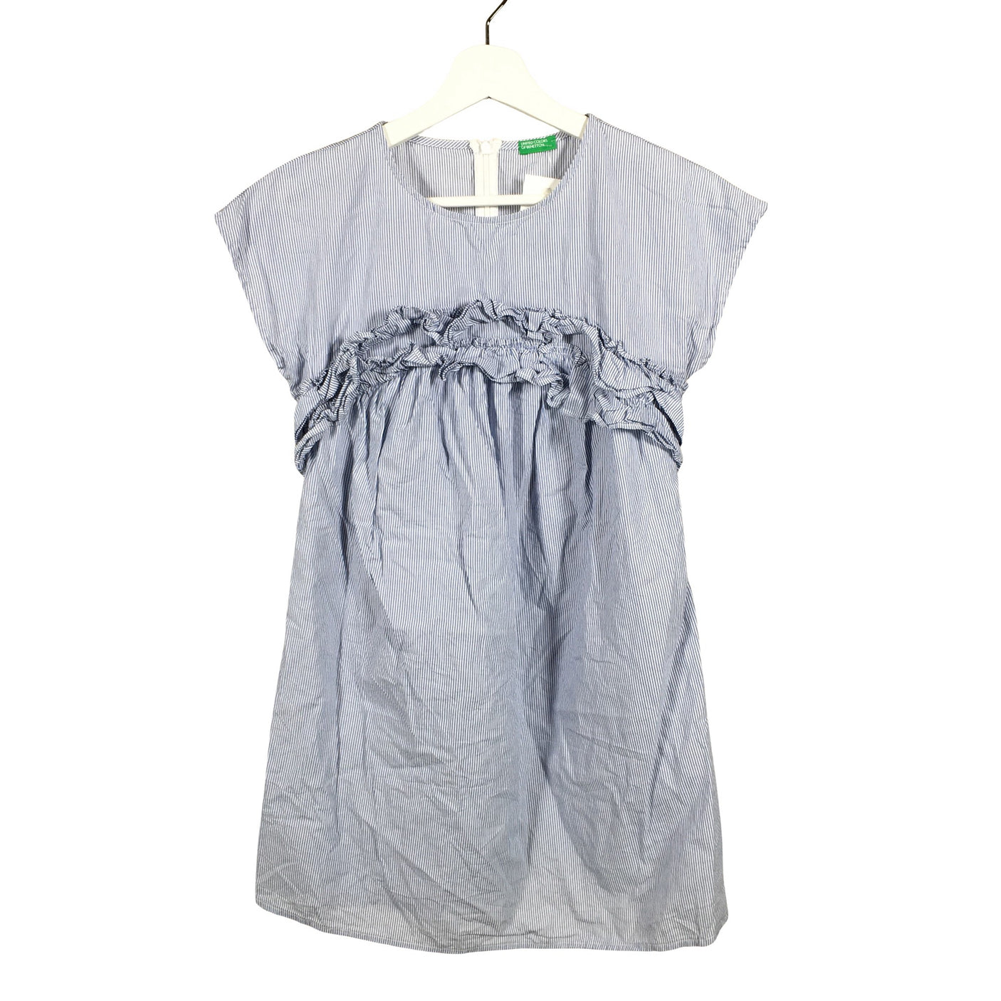 Unisex Benetton - Mitteveniv kleit, suurus 146 - 152 - Helesinine (1)