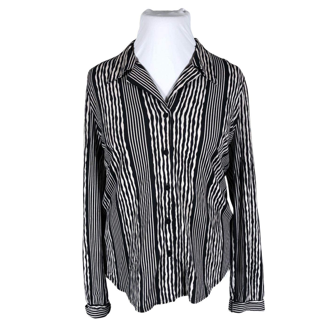 Unisex Nanso - Trikotaažist pluus, suurus 46 - Must (1)