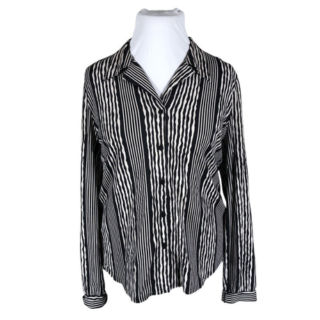Unisex Nanso - Trikotaažist pluus, suurus 46 - Must ()
