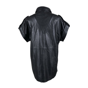 Unisex Goosecraft - Nahktagi, suurus 34 - Must (2)