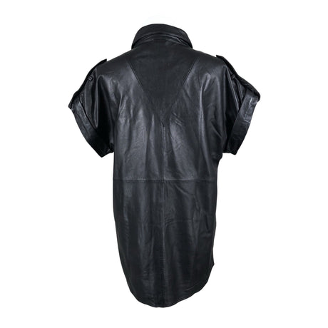 Unisex Goosecraft - Nahktagi, suurus 34 - Must (2)