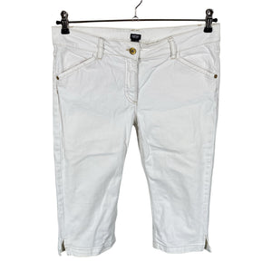 Unisex Esprit - Teksast poolpikad püksid, suurus 40 - Valge (1)