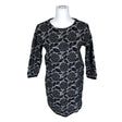 Unisex Kaino - Trikotaažist kleit, suurus 34 - Must ()