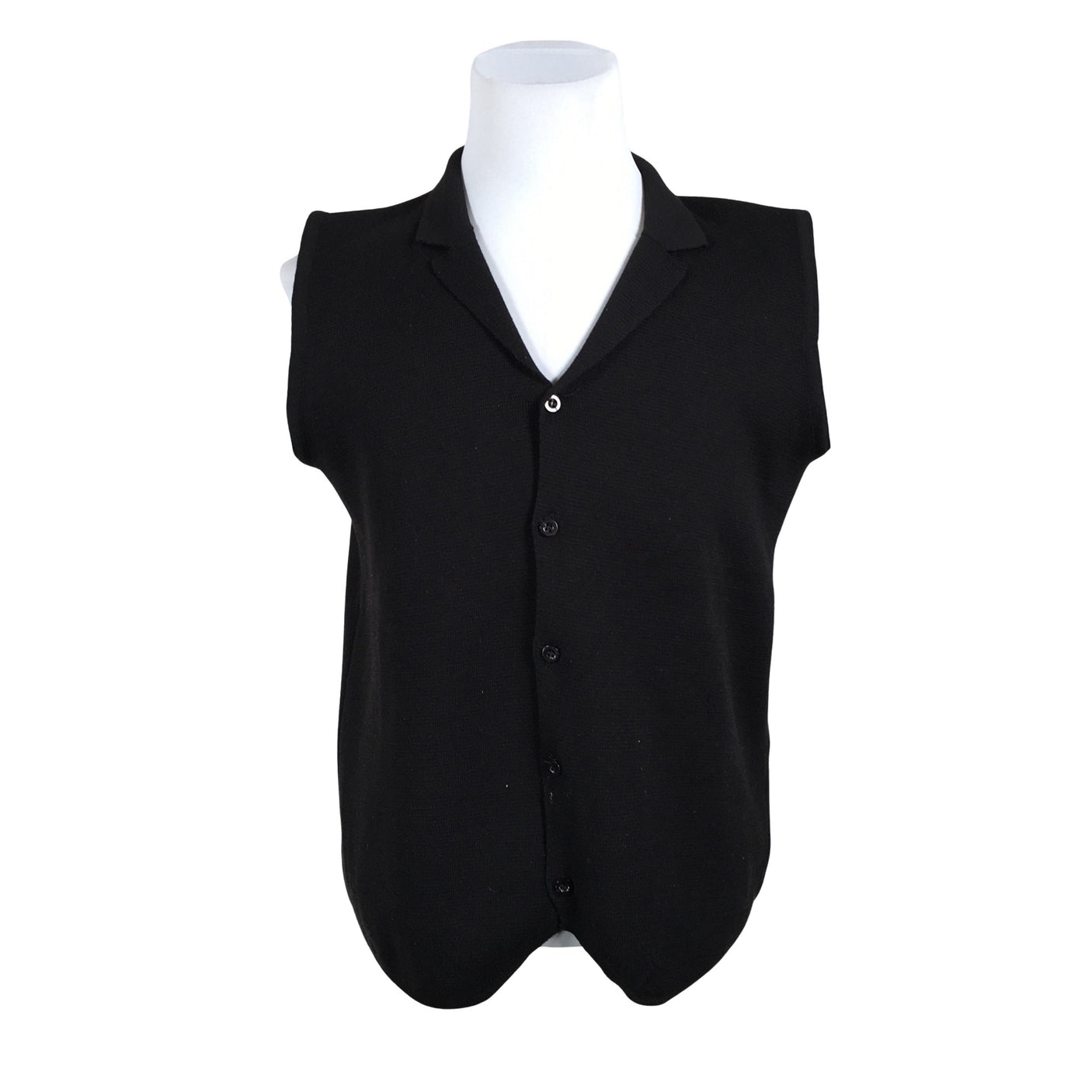 Unisex Rusty Neal - Kootud vest, suurus M - Must (1)