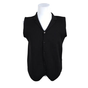 Unisex Rusty Neal - Kootud vest, suurus M - Must (1)