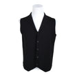 Unisex Rusty Neal - Kootud vest, suurus M - Must ()